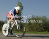 Jeannie Longo-Ciprelli of France riding during women UCI Road cycling World Championships time trial race in Mendrisio, Switzerland. 26.8km long women time trial race was held in Mendrisio, Switzerland, on 23rd of September 2009.
