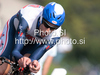 Tom Zirbel of USA riding during Men Elite UCI Road cycling World Championships time trial race in Mendrisio, Switzerland. 49.8km long Men Elite time trial race was held in Mendrisio, Switzerland, on 24th of September 2009.

