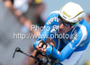 Marco Pinotti of Italy riding during Men Elite UCI Road cycling World Championships time trial race in Mendrisio, Switzerland. 49.8km long Men Elite time trial race was held in Mendrisio, Switzerland, on 24th of September 2009.
