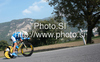 Marco Pinotti of Italy riding during Men Elite UCI Road cycling World Championships time trial race in Mendrisio, Switzerland. 49.8km long Men Elite time trial race was held in Mendrisio, Switzerland, on 24th of September 2009.
