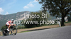 Alex Rasmussen of Denmark riding during Men Elite UCI Road cycling World Championships time trial race in Mendrisio, Switzerland. 49.8km long Men Elite time trial race was held in Mendrisio, Switzerland, on 24th of September 2009.
