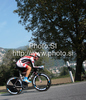 Svein Tuft of Canada riding during Men Elite UCI Road cycling World Championships time trial race in Mendrisio, Switzerland. 49.8km long Men Elite time trial race was held in Mendrisio, Switzerland, on 24th of September 2009.
