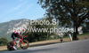 Winner Fabian Cancellara of Switzerland riding during Men Elite UCI Road cycling World Championships time trial race in Mendrisio, Switzerland. 49.8km long Men Elite time trial race was held in Mendrisio, Switzerland, on 24th of September 2009.

