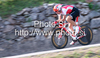 Winner Fabian Cancellara of Switzerland riding during Men Elite UCI Road cycling World Championships time trial race in Mendrisio, Switzerland. 49.8km long Men Elite time trial race was held in Mendrisio, Switzerland, on 24th of September 2009.
