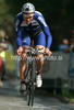 Jarmo Rissanen of Finland riding during Men Elite UCI Road cycling World Championships time trial race in Mendrisio, Switzerland. 49.8km long Men Elite time trial race was held in Mendrisio, Switzerland, on 24th of September 2009.
