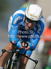 Marco Pinotti of Italy riding during Men Elite UCI Road cycling World Championships time trial race in Mendrisio, Switzerland. 49.8km long Men Elite time trial race was held in Mendrisio, Switzerland, on 24th of September 2009.
