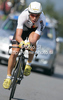 Third placed Tony Martin of Germany riding during Men Elite UCI Road cycling World Championships time trial race in Mendrisio, Switzerland. 49.8km long Men Elite time trial race was held in Mendrisio, Switzerland, on 24th of September 2009.
