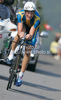 Second placed Gustav Larsson of Sweden riding during Men Elite UCI Road cycling World Championships time trial race in Mendrisio, Switzerland. 49.8km long Men Elite time trial race was held in Mendrisio, Switzerland, on 24th of September 2009.
