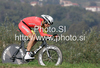 Ignatas Konovalovas of Lithuania riding during Men Elite UCI Road cycling World Championships time trial race in Mendrisio, Switzerland. 49.8km long Men Elite time trial race was held in Mendrisio, Switzerland, on 24th of September 2009.
