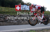 Winner Fabian Cancellara of Switzerland riding during Men Elite UCI Road cycling World Championships time trial race in Mendrisio, Switzerland. 49.8km long Men Elite time trial race was held in Mendrisio, Switzerland, on 24th of September 2009.
