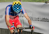 Winner Romain Sicard of France riding during Men U23 UCI Road cycling World Championships road race in Mendrisio, Switzerland. 179.4km long Men U23 road race was held in Mendrisio, Switzerland, on 26th of September 2009.
