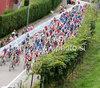 Cyclists riding during Men U23 UCI Road cycling World Championships road race in Mendrisio, Switzerland. 179.4km long Men U23 road race was held in Mendrisio, Switzerland, on 26th of September 2009.
