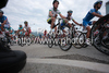 Cyclists riding during Men U23 UCI Road cycling World Championships road race in Mendrisio, Switzerland. 179.4km long Men U23 road race was held in Mendrisio, Switzerland, on 26th of September 2009.
