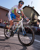 Gorazd Stangelj of Slovenia riding during Men Elite UCI Road cycling World Championships road race in Mendrisio, Switzerland. 262.2km long Men Elite road race was held in Mendrisio, Switzerland, on 27th of September 2009.
