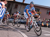 Michele Scarponi of Italy riding during Men Elite UCI Road cycling World Championships road race in Mendrisio, Switzerland. 262.2km long Men Elite road race was held in Mendrisio, Switzerland, on 27th of September 2009.
