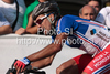 Christophe Riblon of France riding during Men Elite UCI Road cycling World Championships road race in Mendrisio, Switzerland. 262.2km long Men Elite road race was held in Mendrisio, Switzerland, on 27th of September 2009.
