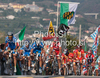 Ivan Basso of Italy leading chasing group during Men Elite UCI Road cycling World Championships road race in Mendrisio, Switzerland. 262.2km long Men Elite road race was held in Mendrisio, Switzerland, on 27th of September 2009.
