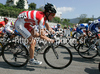 Chris Sorensen of Denmark riding during Men Elite UCI Road cycling World Championships road race in Mendrisio, Switzerland. 262.2km long Men Elite road race was held in Mendrisio, Switzerland, on 27th of September 2009.
