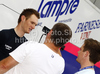 Grega Bole (Lampre - NGC) day before first stage of Tour de Slovenie 2010. Teams are getting ready on start of race in Koper, Slovenia, on Wednesday, 16th of June 2010.
