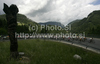 Cyclists descending during second stage of Tour de Slovenie 2010. Second stage of 18th Tour de Slovenie 2010 in length of 166km was leading cyclists from Ljubljana, Slovenia, to Villach, Austria. First stage was held on Friday, 18th of June 2010.

