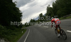 Luka Rakusa of Obrazi Delo Revije in escape ride during second stage of Tour de Slovenie 2010. Second stage of 18th Tour de Slovenie 2010 in length of 166km was leading cyclists from Ljubljana, Slovenia, to Villach, Austria. First stage was held on Friday, 18th of June 2010.
