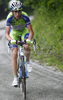 Vincenzo Nibali of Liquigas-Doimo climbing to Krvavec during third stage of Tour de Slovenie 2010. Third stage of 17th Tour de Slovenie 2010 in length of 171km was leading cyclists from Bled, Slovenia, to Krvavec, Slovenia. Third stage was held on Saturday, 19th of June 2010.
