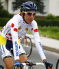 Stephane Rossetto of Vacansoleil Pro Cycling Team during fourth and last stage of Tour de Slovenie 2010. Fourth stage of 17th Tour de Slovenie 2010 in length of 157km was leading cyclists from Brezice, Slovenia, to Novo Mesto, Slovenia. Fourth stage was held on Sunday, 20th of June 2010.
