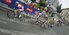 Riders entering last lap during fourth and last stage of Tour de Slovenie 2010. Fourth stage of 17th Tour de Slovenie 2010 in length of 157km was leading cyclists from Brezice, Slovenia, to Novo Mesto, Slovenia. Fourth stage was held on Sunday, 20th of June 2010.
