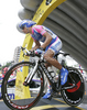 Simon Spilak of Slovenia (Lampre - Farnese Vini) during the prologue of the 97th Tour de France in Rotterdam. The stage was 8,9 km long. The prologue of 97th of Tour de France 2010 in Rotterdam was held on Saturday, 2nd of July 2010 in Rotterdam, Netherlands.
