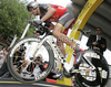 Lance Armstrong of USA (Team Radioshack) during the prologue of the 97th Tour de France in Rotterdam. The stage was 8,9 km long. The prologue of 97th of Tour de France 2010 in Rotterdam was held on Saturday, 2nd of July 2010 in Rotterdam, Netherlands.
