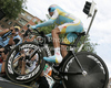 Alberto Contador Velasco of Spain (Astana) during the prologue of the 97th Tour de France in Rotterdam. The stage was 8,9 km long. The prologue of 97th of Tour de France 2010 in Rotterdam was held on Saturday, 2nd of July 2010 in Rotterdam, Netherlands.
