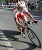 Nico Sijmens of Belgium (Team Cofidis, Le Credit En Ligne) riding during the first stage of Tour de Slovenie 2011. The first stage / prologue was 6,6 km long and it was held on Thursday, 16th of June, 2011 in Ljubljana, Slovenia.
