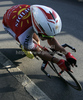 Jean Eudes Demaret of France (Team Cofidis, Le Credit En Ligne) riding during the first stage of Tour de Slovenie 2011. The first stage / prologue was 6,6 km long and it was held on Thursday, 16th of June, 2011 in Ljubljana, Slovenia.
