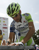 Vincenzo Nibali of Italy (Team Liquigas-Cannondale) before the start of the second stage of Tour de Slovenie 2011. The second stage from Koper to Nova Gorica was 189,6 km long and it was held on Friday, 17th of June, 2011 in Slovenia.
