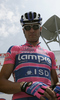 Alessandro Petacchi of Italy (Team Lampre - ISD) before the start of the second stage of Tour de Slovenie 2011. The second stage from Koper to Nova Gorica was 189,6 km long and it was held on Friday, 17th of June, 2011 in Slovenia.

