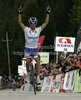 Winner Diego Ulissi of Italy (Team Lampre - ISD) riding during the third stage of Tour de Slovenie 2011. The third stage from Trzic to Golte was 170,6 km long and it was held on Saturday, 18th of June, 2011 in Slovenia.
