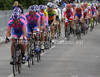 Team Lampre - ISD riding during the fourth stage of Tour de Slovenie 2011. The fourth stage from Ptuj to Novo mesto was 181 km long and it was held on Sunday, 19th of June, 2011 in Slovenia.
