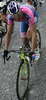 Alessandro Petacchi of Italy (Team Lampre - ISD) riding during the fourth stage of Tour de Slovenie 2011. The fourth stage from Ptuj to Novo mesto was 181 km long and it was held on Sunday, 19th of June, 2011 in Slovenia.
