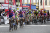 Team Lampre - ISD riding during the fourth stage of Tour de Slovenie 2011. The fourth stage from Ptuj to Novo mesto was 181 km long and it was held on Sunday, 19th of June, 2011 in Slovenia.
