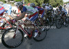 Marko Kump of Slovenia (Adria Mobil) riding during the second stage of Tour de Slovenie 2012. The second stage from Kocevje to Metlika was 177,4 km long and it was held on Friday, 15th of June, 2012 in Slovenia.
