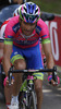 Michele Scarponi of Italy (Team Lampre Merida) cycling in the stage 10 of the Giro di Italia 2013 from Cordenons to Altopiano di Montario. The stage 10 from Cordenons to Altopiano di Montario was 167 km long and it was held on Tuesday, 14th of May 2013 in Italy.
