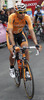 Robert Vrecer of Slovenia (Team Euskaltel Euskadi) at the start of the stage 11 of the Giro di Italia 2013 from Tarvisio to Vajont (Erto e Casso). The stage 11 from Tarvisio to Vajont (Erto e Casso) was 182 km long and it was held on Wednesday, 15th of May 2013 in Italy.

