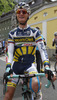 Grega Bole of Slovenia (Vacansoleil DCM Pro Cycling Team) at the start of the stage 11 of the Giro di Italia 2013 from Tarvisio to Vajont (Erto e Casso). The stage 11 from Tarvisio to Vajont (Erto e Casso) was 182 km long and it was held on Wednesday, 15th of May 2013 in Italy.
