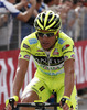 Danilo Di Luca of Italy (Team Vini Fantini) finishing the stage 11 of the Giro di Italia 2013 from Tarvisio to Vajont (Erto e Casso). The stage 11 from Tarvisio to Vajont (Erto e Casso) was 182 km long and it was held on Wednesday, 15th of May 2013 in Italy.

