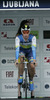 Brett Lancaster of Australia (Team Orica - GreenEDGE) cycling during the individual time trial at the the first stage of Tour de Slovenie 2013. The first stage in Ljubljana centre was 8,8 km long and it was held on Thursday, 13th of June, 2013 in Ljubljana, Slovenia.
