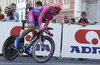 Adriano Malori of Italy (Team Lampre Merida) cycling during the individual time trial at the the first stage of Tour de Slovenie 2013. The first stage in Ljubljana centre was 8,8 km long and it was held on Thursday, 13th of June, 2013 in Ljubljana, Slovenia.
