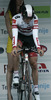 Jure Golcer of Slovenia (Tirol Cycling Team) cycling during the individual time trial at the the first stage of Tour de Slovenie 2013. The first stage in Ljubljana centre was 8,8 km long and it was held on Thursday, 13th of June, 2013 in Ljubljana, Slovenia.
