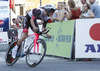 Jan Polanc of Slovenia (Team Radenska) cycling during the individual time trial at the the first stage of Tour de Slovenie 2013. The first stage in Ljubljana centre was 8,8 km long and it was held on Thursday, 13th of June, 2013 in Ljubljana, Slovenia.
