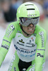 Stefano Pirazzi of Italy (Team Bardiani Valvole - CSF Inox) finishing the individual time trial at the the first stage of Tour de Slovenie 2013. The first stage in Ljubljana centre was 8,8 km long and it was held on Thursday, 13th of June, 2013 in Ljubljana, Slovenia.
