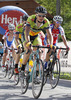 Nik Burjek of Slovenia (Team Sava Kranj) cycling during the second stage of Tour de Slovenie 2013. The second stage from Kocevje to Visnja Gora was 171,3 km long and it was held on Friday, 14th of June, 2013 in Slovenia.
